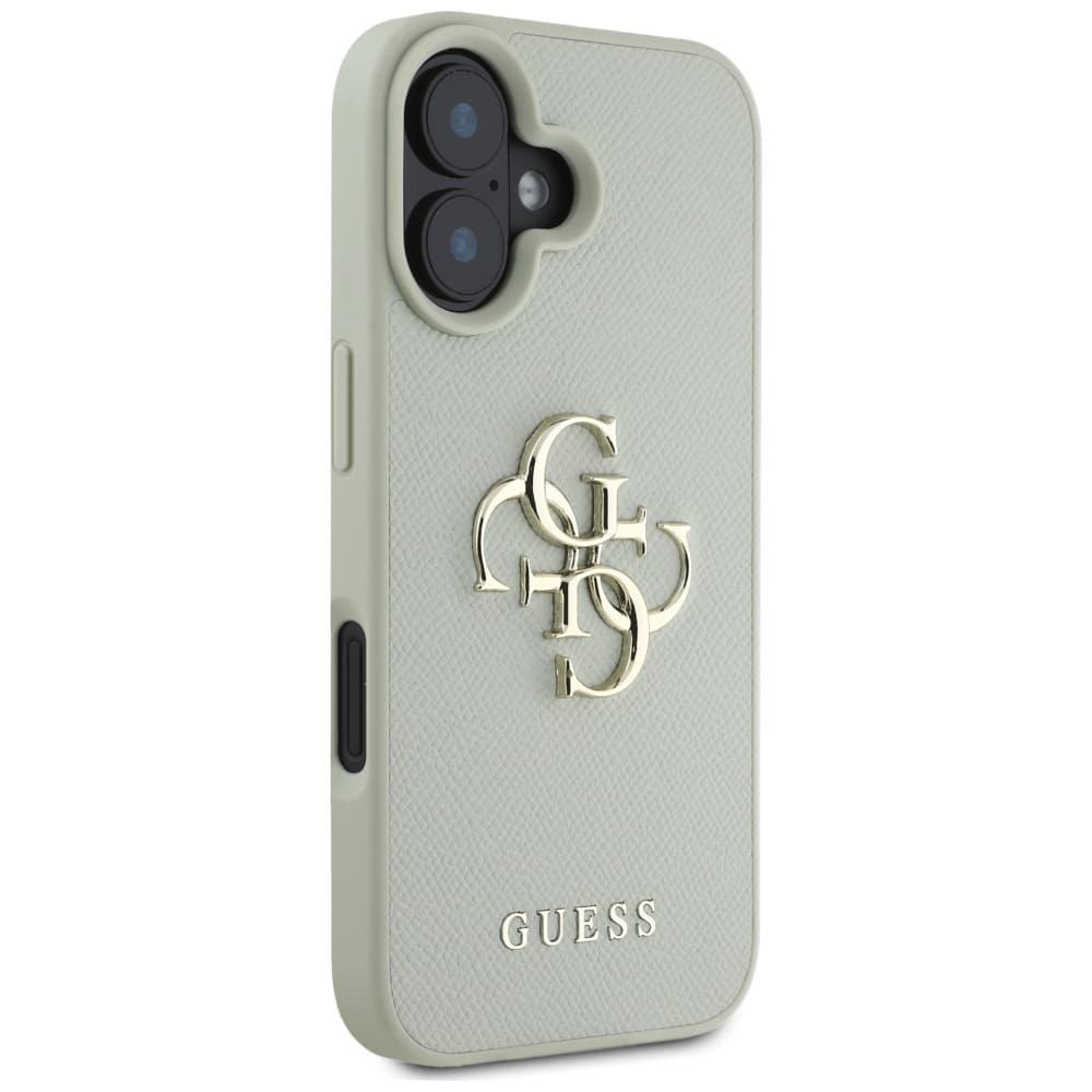 Guess Grained Big 4G Logo Small Classic Logo - θήκη για Apple iPhone 16 - Πράσινο - Image 4
