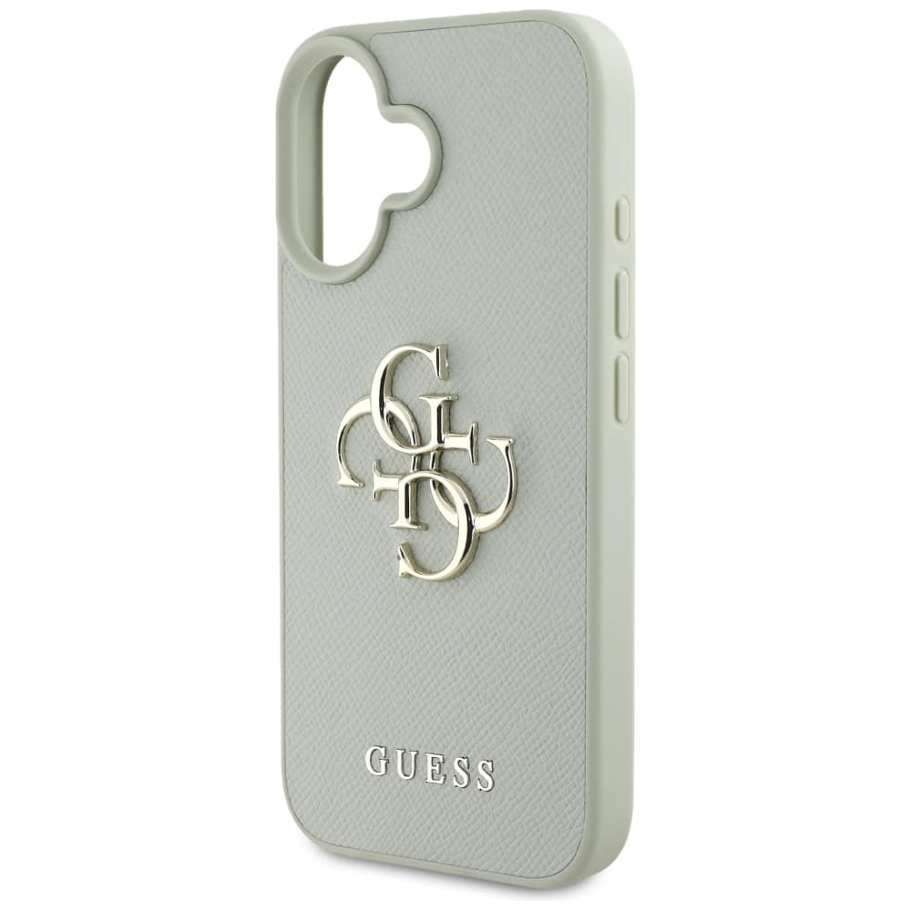 Guess Grained Big 4G Logo Small Classic Logo - θήκη για Apple iPhone 16 - Πράσινο - Image 6