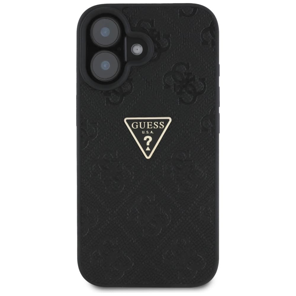 Guess Triangle Metal Logo - θήκη για Apple iPhone 16 - Μαύρο - Image 3