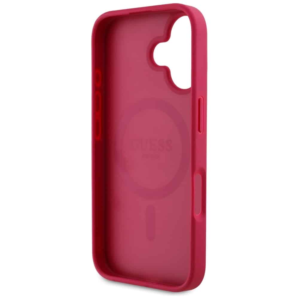 Guess Grained Printed Flower Pattern Magsafe - θήκη για Apple iPhone 16 - Πολύχρωμο - Image 7