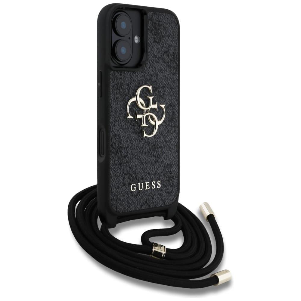 Guess Big Metal Logo - θήκη για Apple iPhone 16 - Μαύρο - Image 3