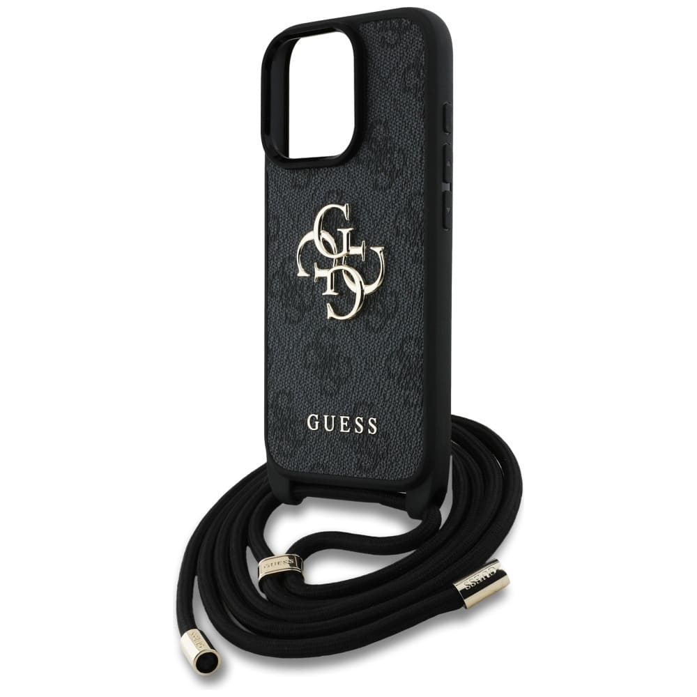 Guess Big Metal Logo - θήκη για Apple iPhone 16 Pro Max - Μαύρο - Image 5