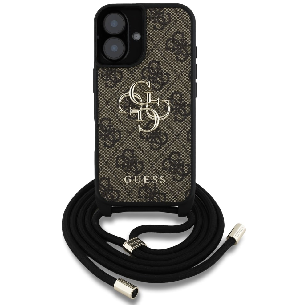 Guess Big Metal Logo - θήκη για Apple iPhone 16 Plus - Καφέ - Image 2