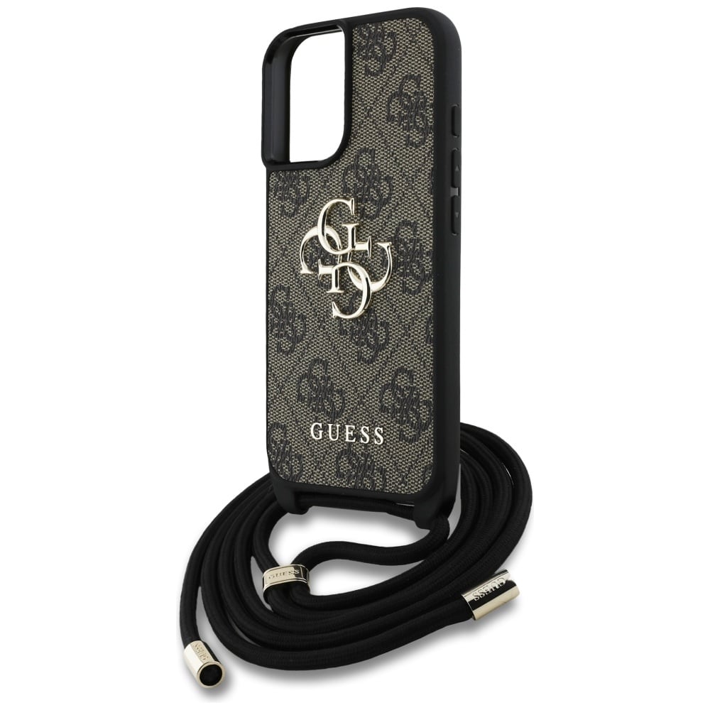 Guess Big Metal Logo - θήκη για Apple iPhone 16 Plus - Καφέ - Image 5