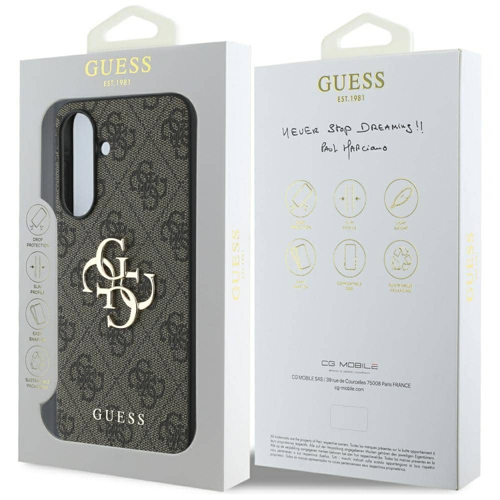 Guess 4G Big Logo - θήκη για Samsung Galaxy A56 - Καφέ - Image 7