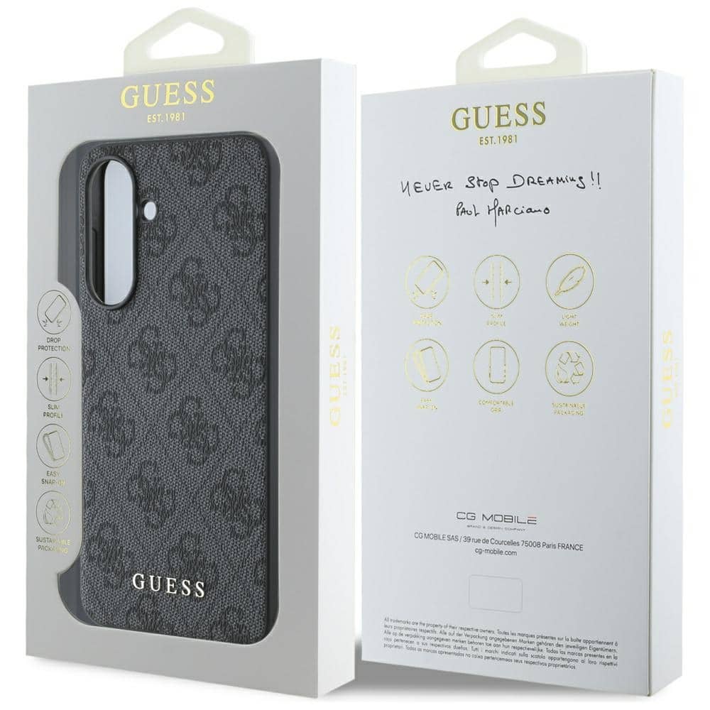 Guess 4G Metal Gold Logo - θήκη για Samsung Galaxy A56 - Μαύρο - Image 7