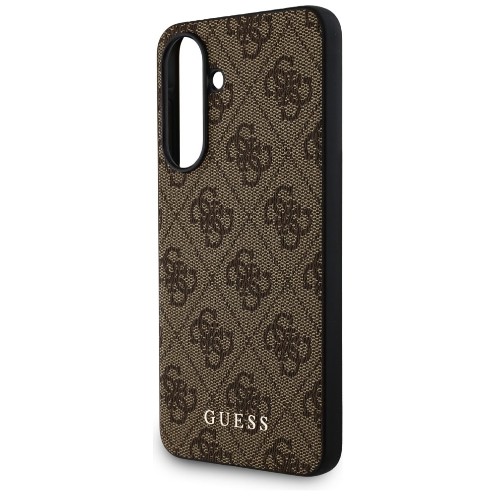 Guess 4G Metal Gold Logo - θήκη για Samsung Galaxy A56 - Καφέ - Image 5