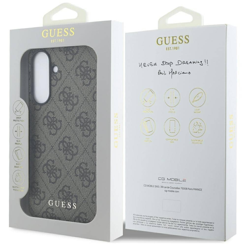 Guess 4G Metal Gold Logo - θήκη για Samsung Galaxy A56 - Καφέ - Image 7