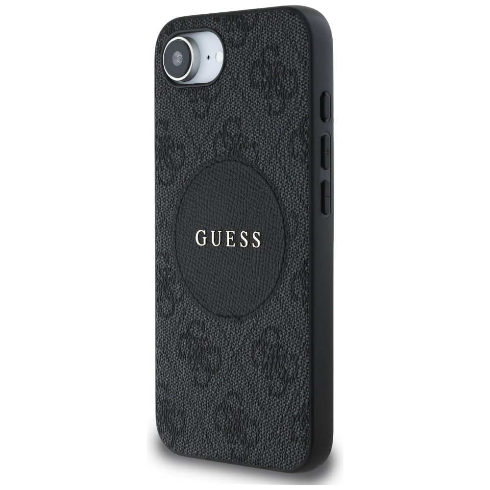 Guess 4G Circle Classic Logo MagSafe - θήκη για Apple iPhone 16e - Μαύρο - Image 2