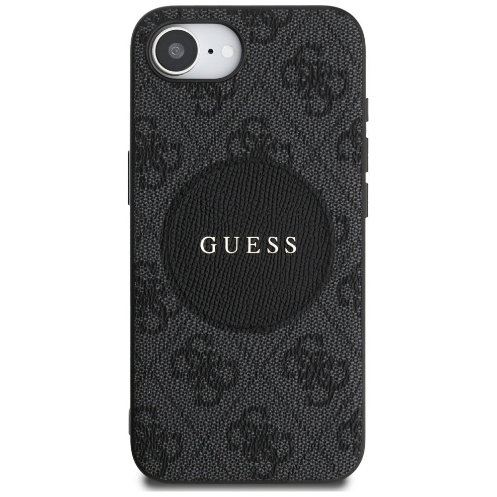 Guess 4G Circle Classic Logo MagSafe - θήκη για Apple iPhone 16e - Μαύρο - Image 3