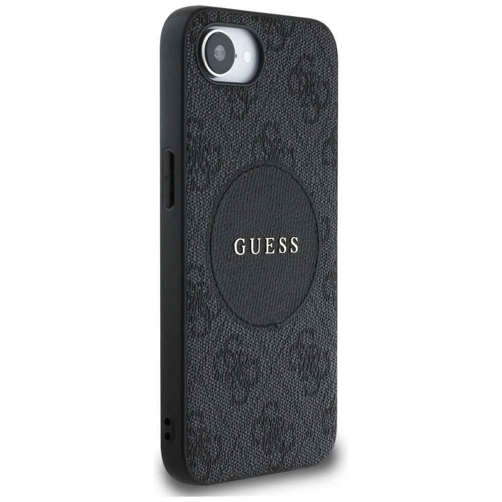 Guess 4G Circle Classic Logo MagSafe - θήκη για Apple iPhone 16e - Μαύρο - Image 4