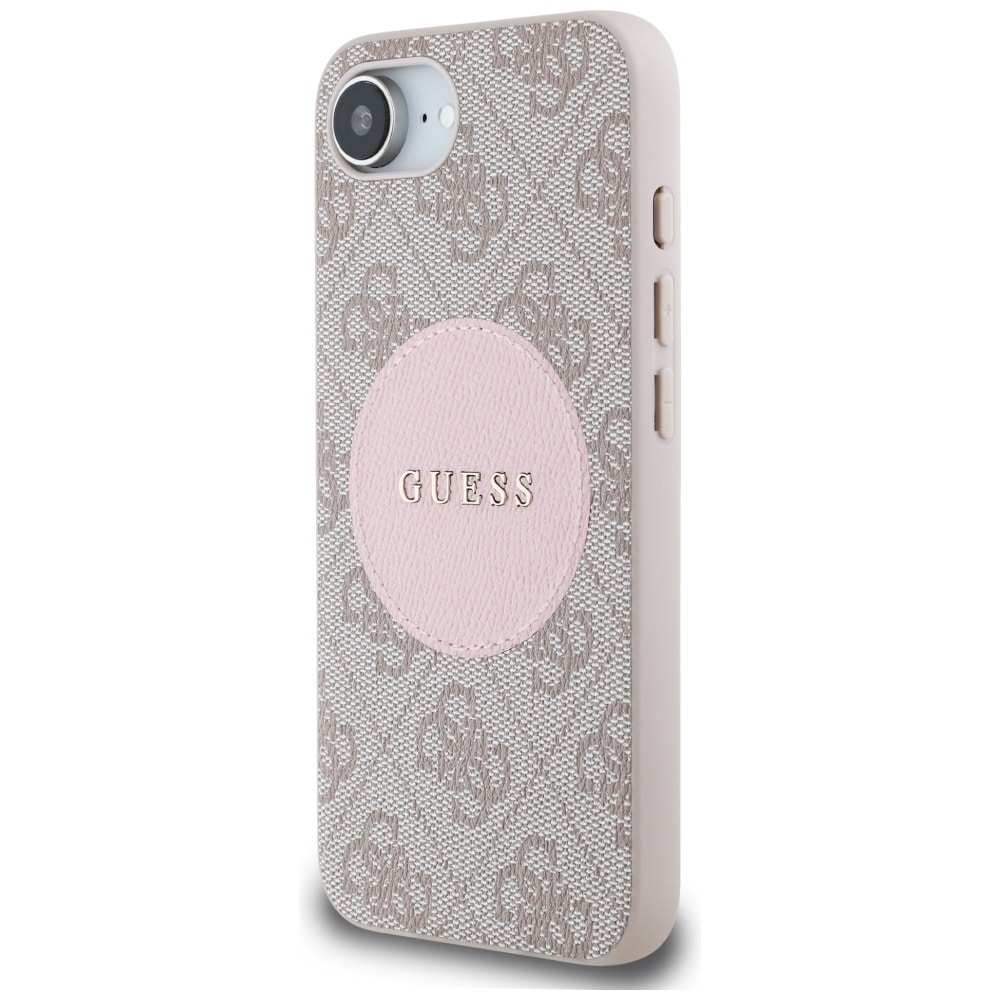 Guess 4G Circle Classic Logo MagSafe - θήκη για Apple iPhone 16e - Ροζ - Image 2