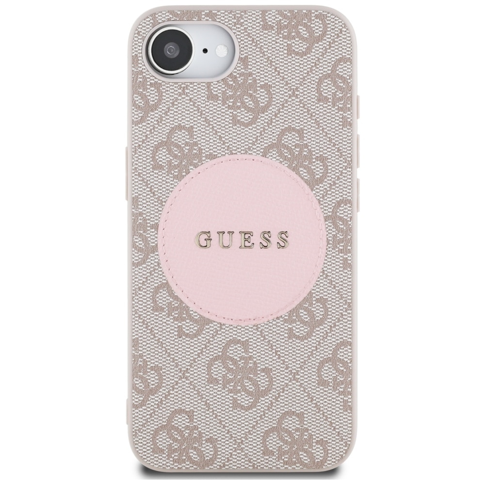 Guess 4G Circle Classic Logo MagSafe - θήκη για Apple iPhone 16e - Ροζ - Image 3