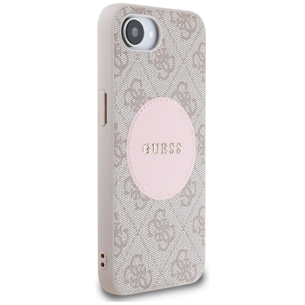 Guess 4G Circle Classic Logo MagSafe - θήκη για Apple iPhone 16e - Ροζ - Image 4