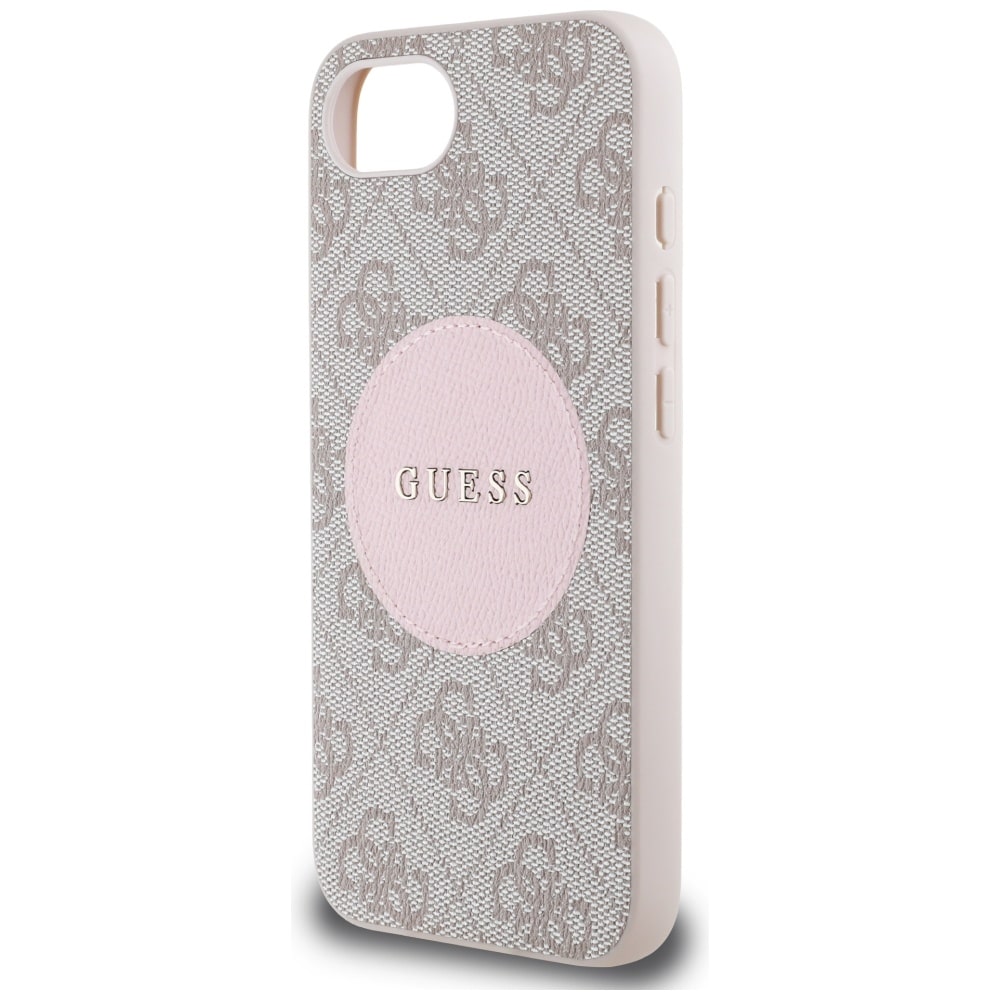 Guess 4G Circle Classic Logo MagSafe - θήκη για Apple iPhone 16e - Ροζ - Image 6