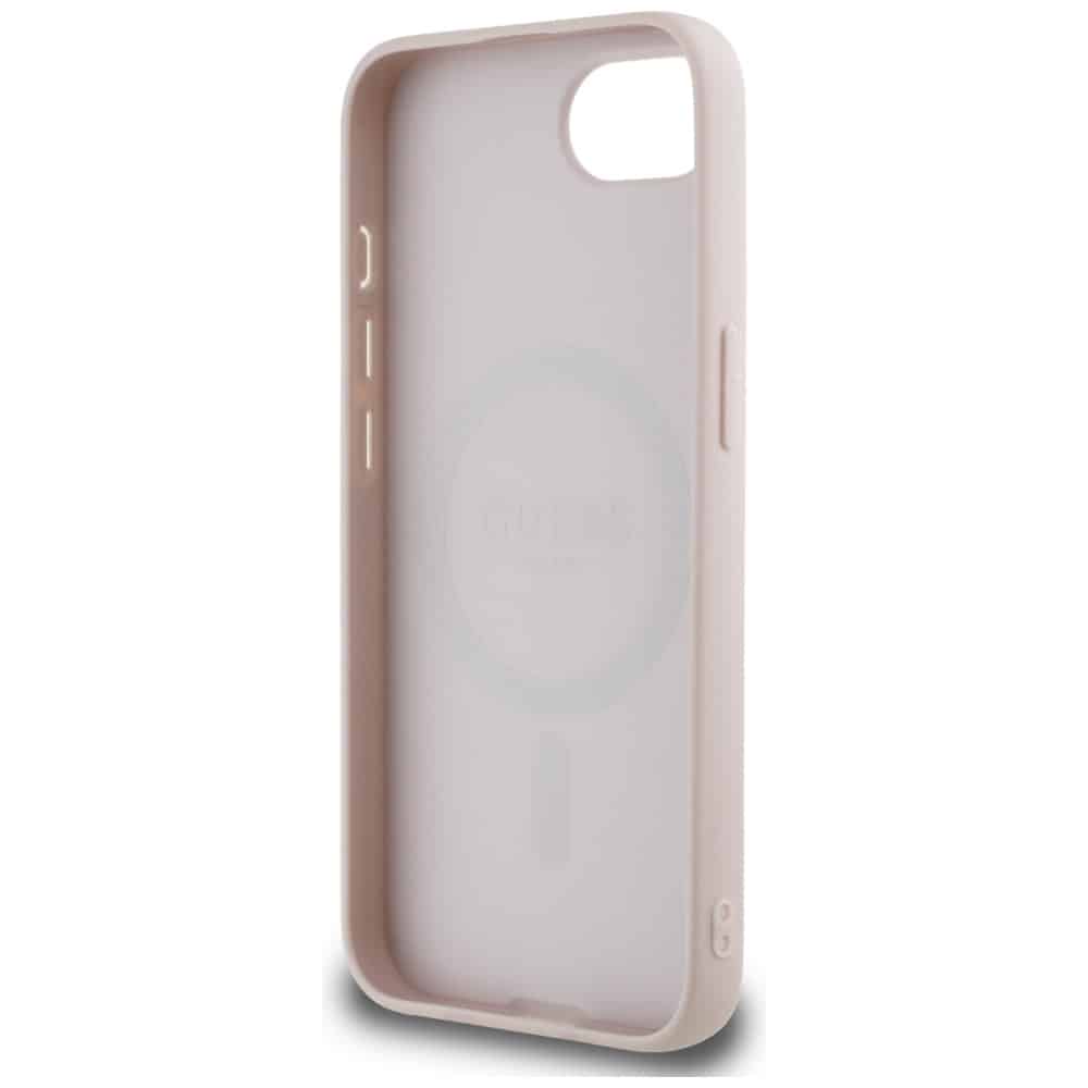 Guess 4G Circle Classic Logo MagSafe - θήκη για Apple iPhone 16e - Ροζ - Image 7
