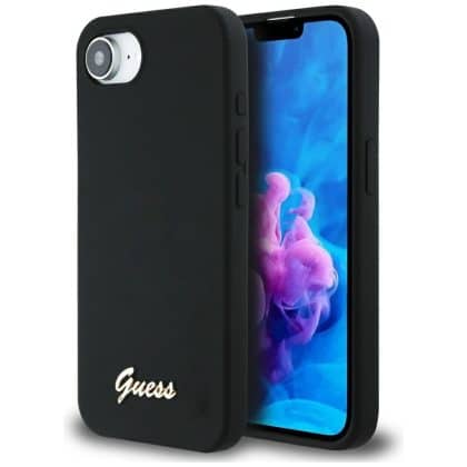 Guess Metal Logo - θήκη για Apple iPhone 16e - Μαύρο