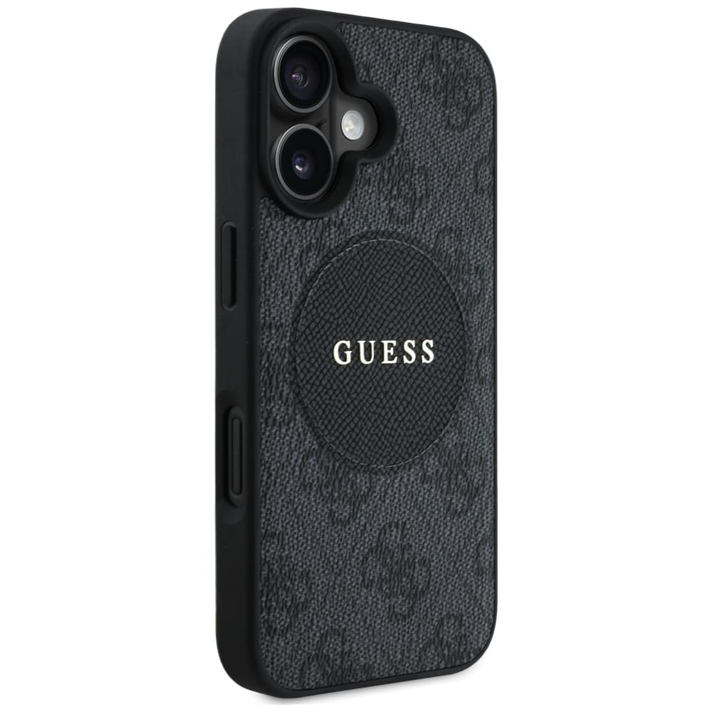 Guess 4G Circle Classic Logo - θήκη για Apple iPhone 16 - Μαύρο - Image 4