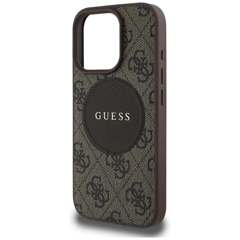 Guess 4G Circle Classic Logo MagSafe - θήκη για Apple iPhone 16 Pro - Καφέ - Image 6