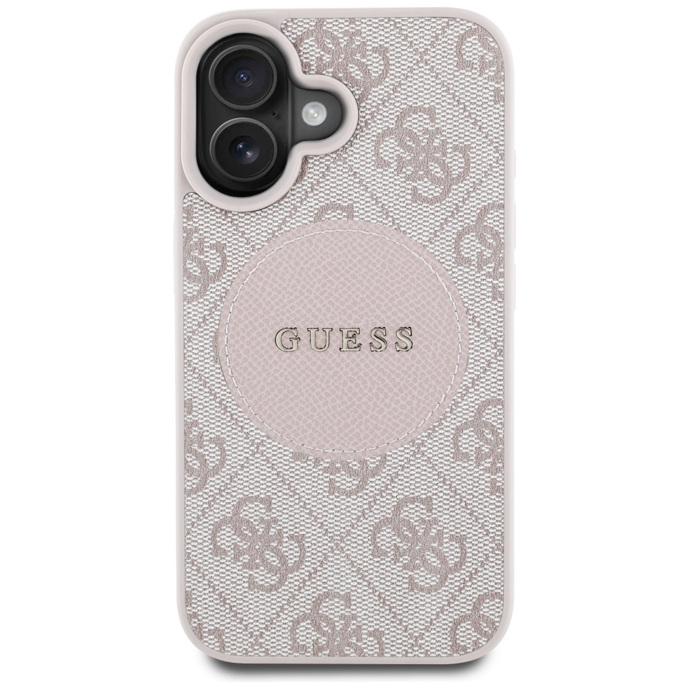 Guess 4G Circle Classic Logo MagSafe - θήκη για Apple iPhone 16 - Ροζ - Image 3