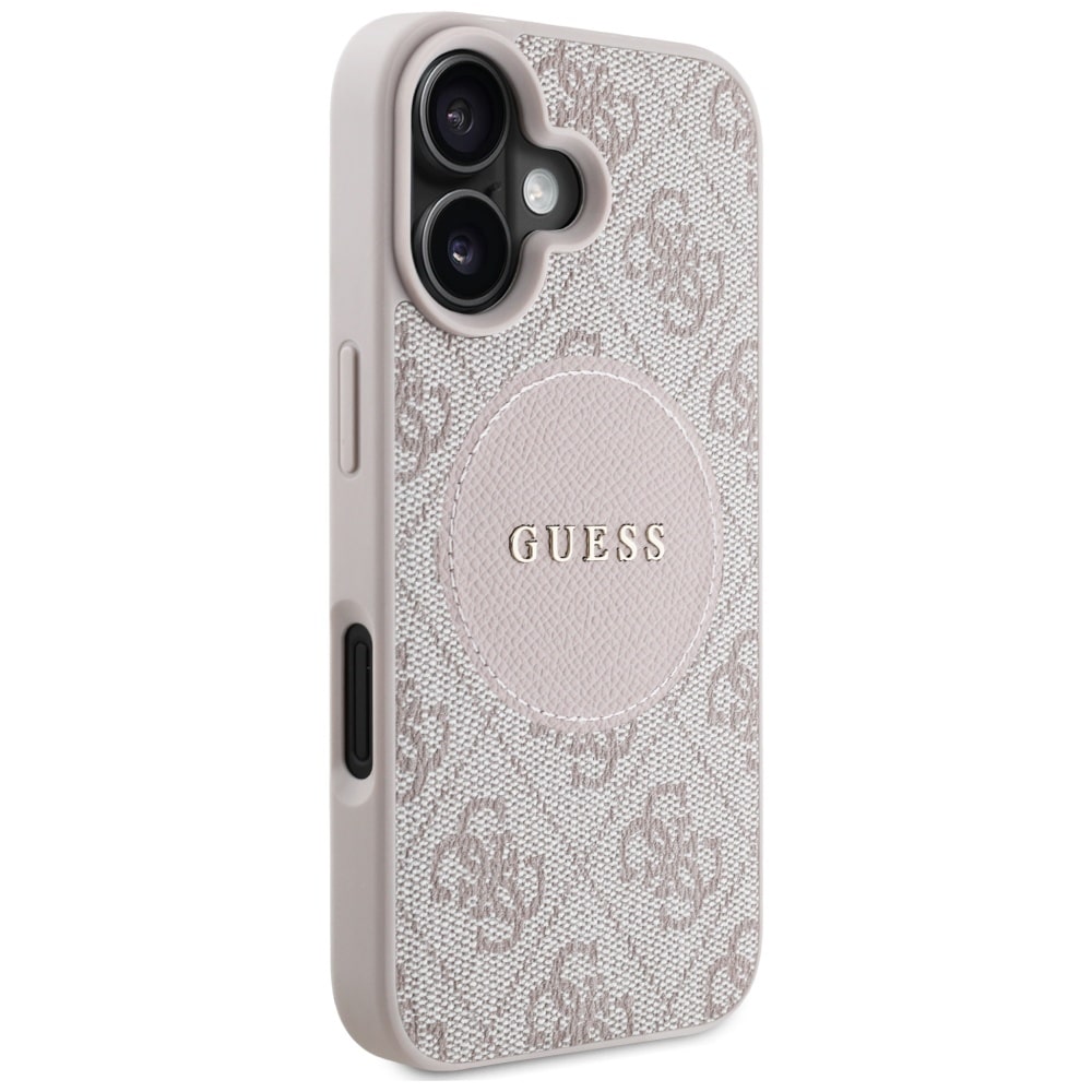 Guess 4G Circle Classic Logo MagSafe - θήκη για Apple iPhone 16 - Ροζ - Image 4