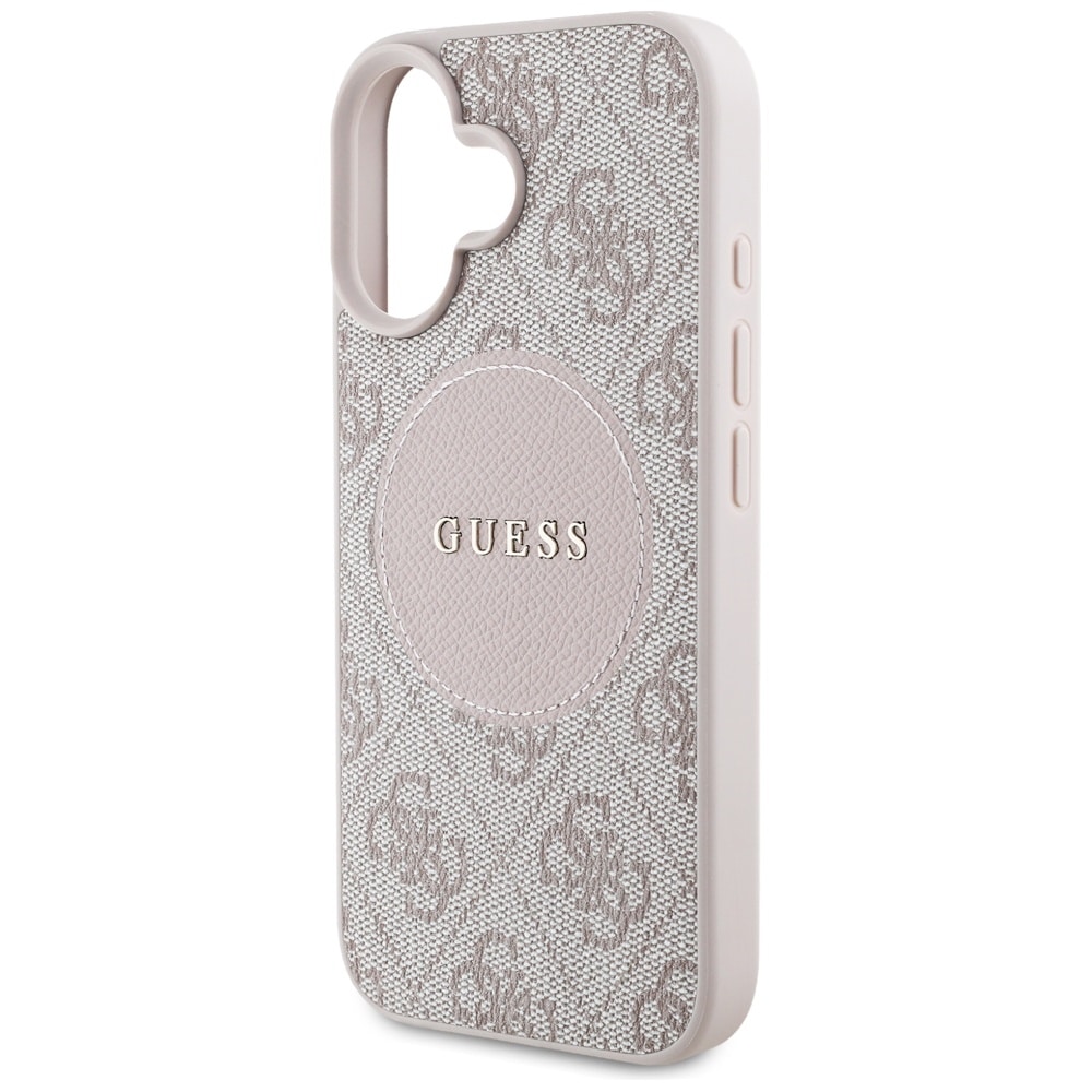 Guess 4G Circle Classic Logo MagSafe - θήκη για Apple iPhone 16 - Ροζ - Image 6