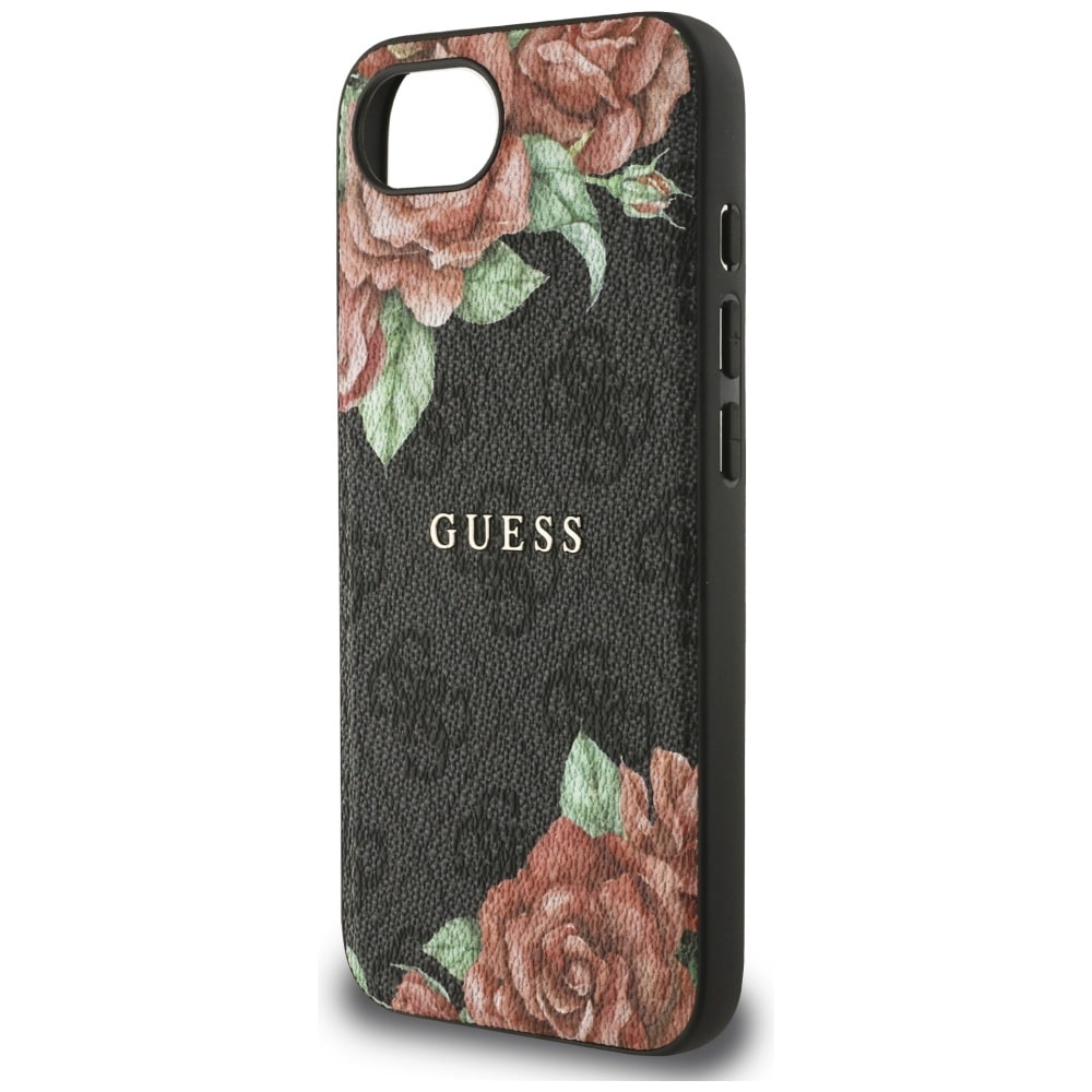Guess 4G Flowers Print MagSafe - θήκη για Apple iPhone 16e - Μαύρο - Image 6