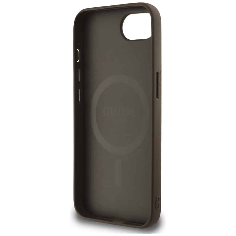 Guess 4G Flowers Print - θήκη για Apple iPhone 16e - Καφέ - Image 7