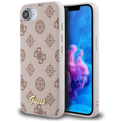 Guess Peony Script Logo MagSafe - θήκη για Apple iPhone 16e - Πολύχρωμο