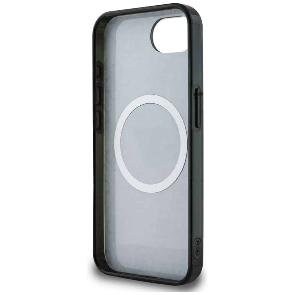 Guess IML Metal Glitter 4G Circle Triangle MagSafe - θήκη για Apple iPhone 16e - Μαύρο - Image 7
