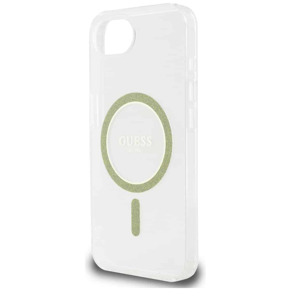 Guess IML Glitter Circle MagSafe - θήκη για Apple iPhone 16e - Διάφανο - Image 6