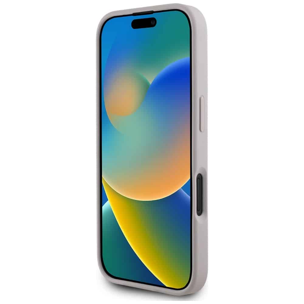 Guess Grained Roses Big 4G logo - θήκη για Apple iPhone 16 - Μωβ - Image 5