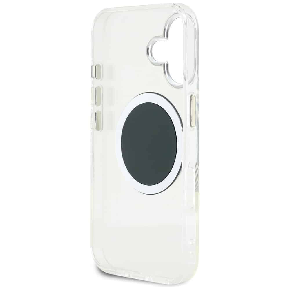 Guess IML Metal Colored Circle Classic Logo MagSafe - θήκη για Apple iPhone 16 - Μαύρο - Image 7