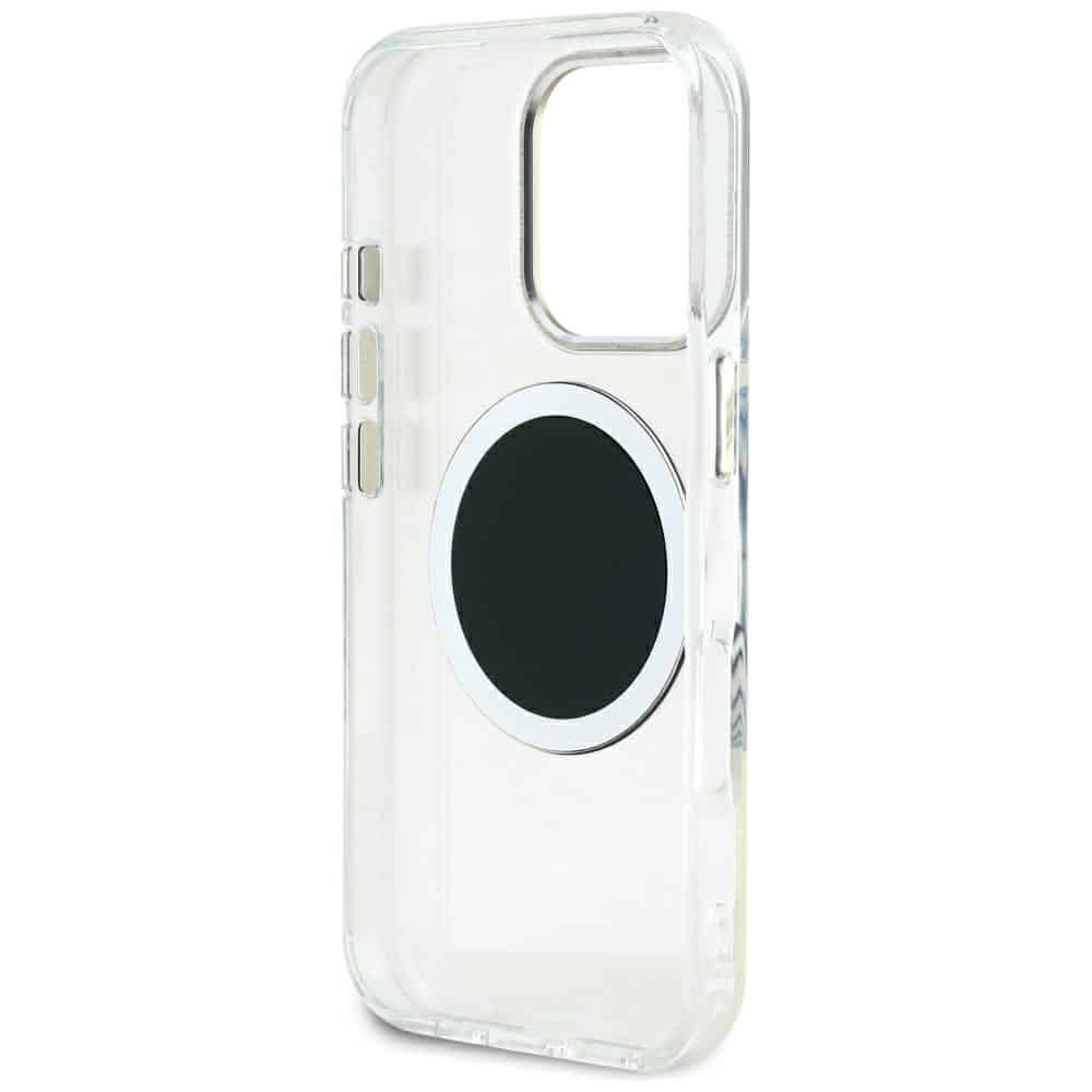 Guess IML Metal Colored Circle Classic Logo MagSafe - θήκη για Apple iPhone 16 Pro Max - Μαύρο - Image 7