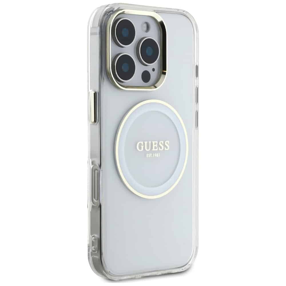 Guess Classic - θήκη για Apple iPhone 16 Pro - Λευκό - Image 4