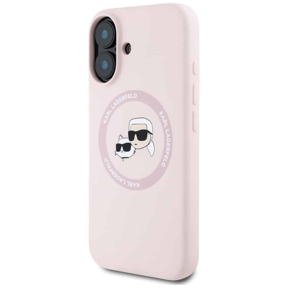 Karl Lagerfeld Silicone - θήκη για Apple iPhone 16 - Ροζ - Image 2