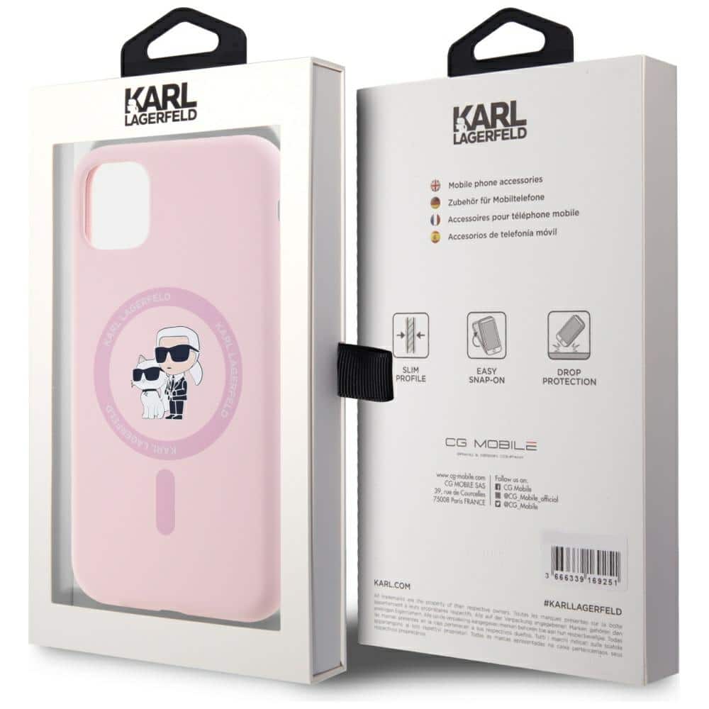 Karl Lagerfeld Karl&Choupette - θήκη για Apple iPhone 11 - Ροζ - Image 8