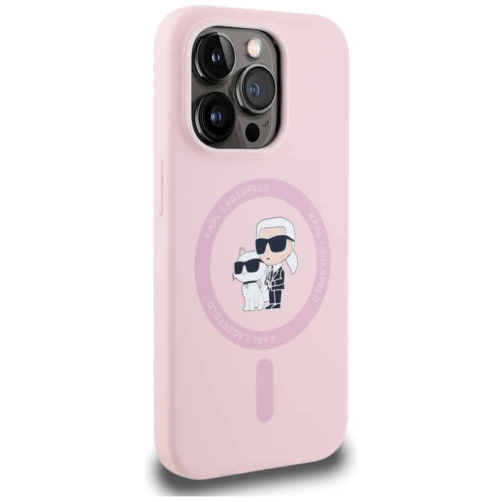 Karl Lagerfeld Karl&Choupette - θήκη για Apple iPhone 14 Pro Max - Ροζ - Image 4