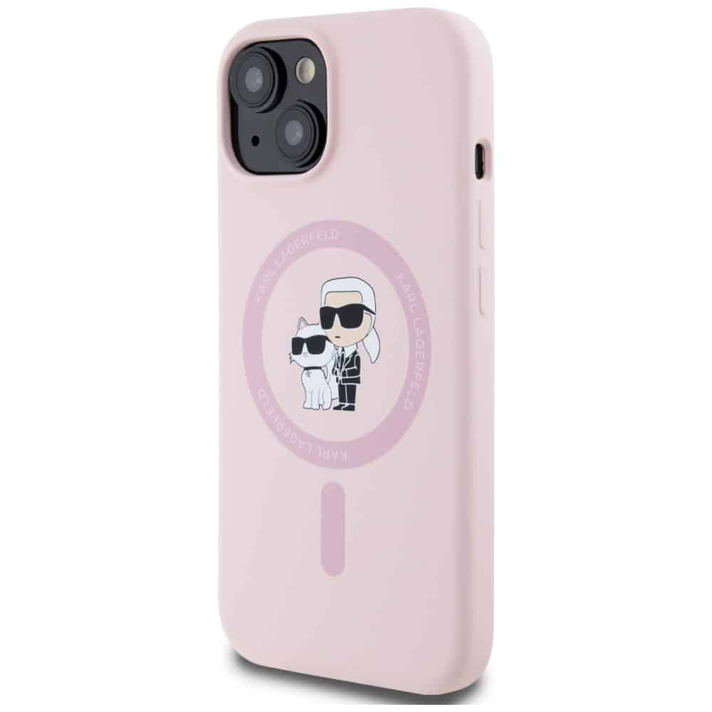 Karl Lagerfeld Karl&Choupette - θήκη για Apple iPhone 15 - Ροζ - Image 2