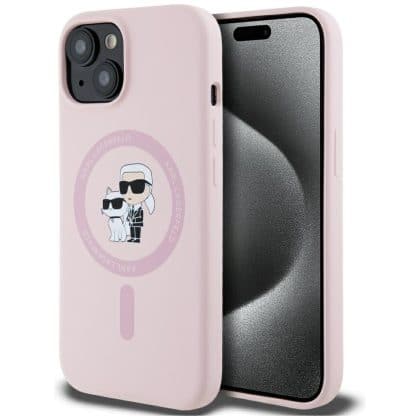 Karl Lagerfeld Karl&Choupette - θήκη για Apple iPhone 15 Plus - Πολύχρωμο