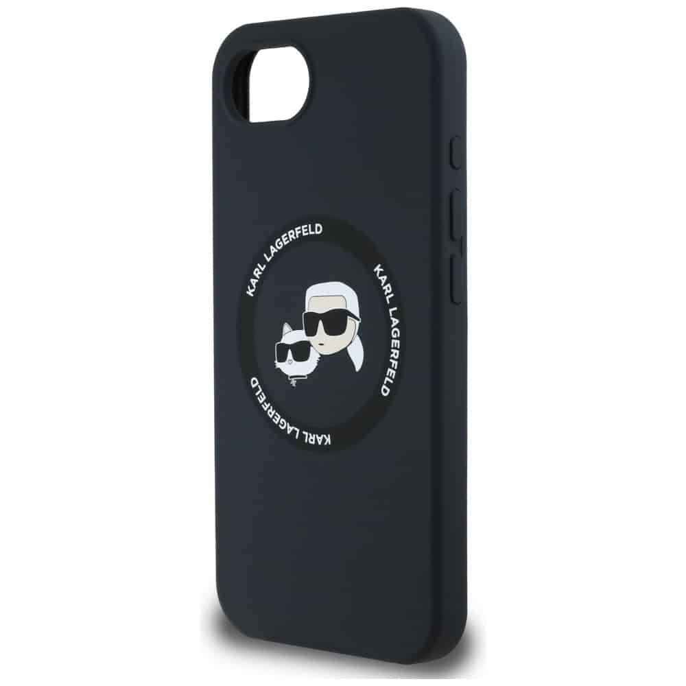 Karl Lagerfeld Silicone Karl&Choupette Heads MagSafe - θήκη για Apple iPhone 16e - Μαύρο - Image 6