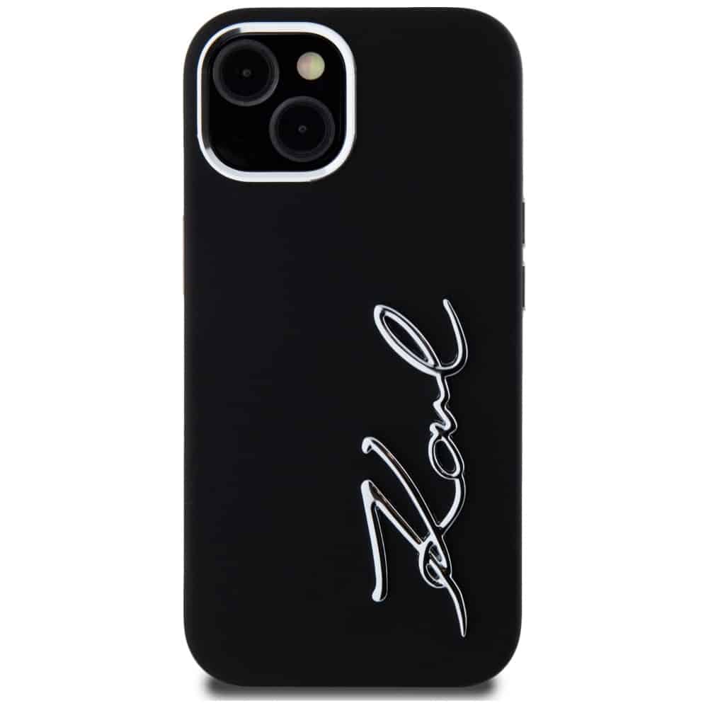 Karl Lagerfeld Silicone - θήκη για Apple iPhone 15 - Μαύρο - Image 3