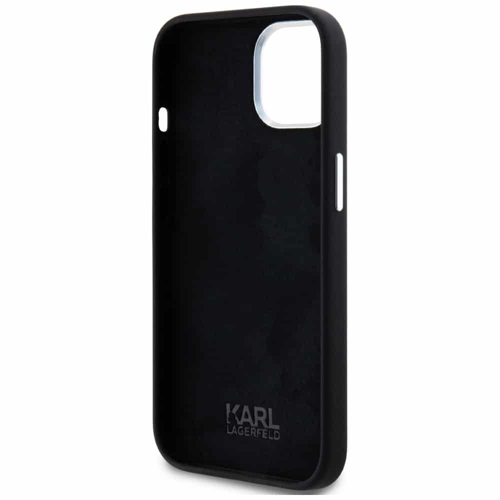 Karl Lagerfeld Silicone - θήκη για Apple iPhone 15 - Μαύρο - Image 7