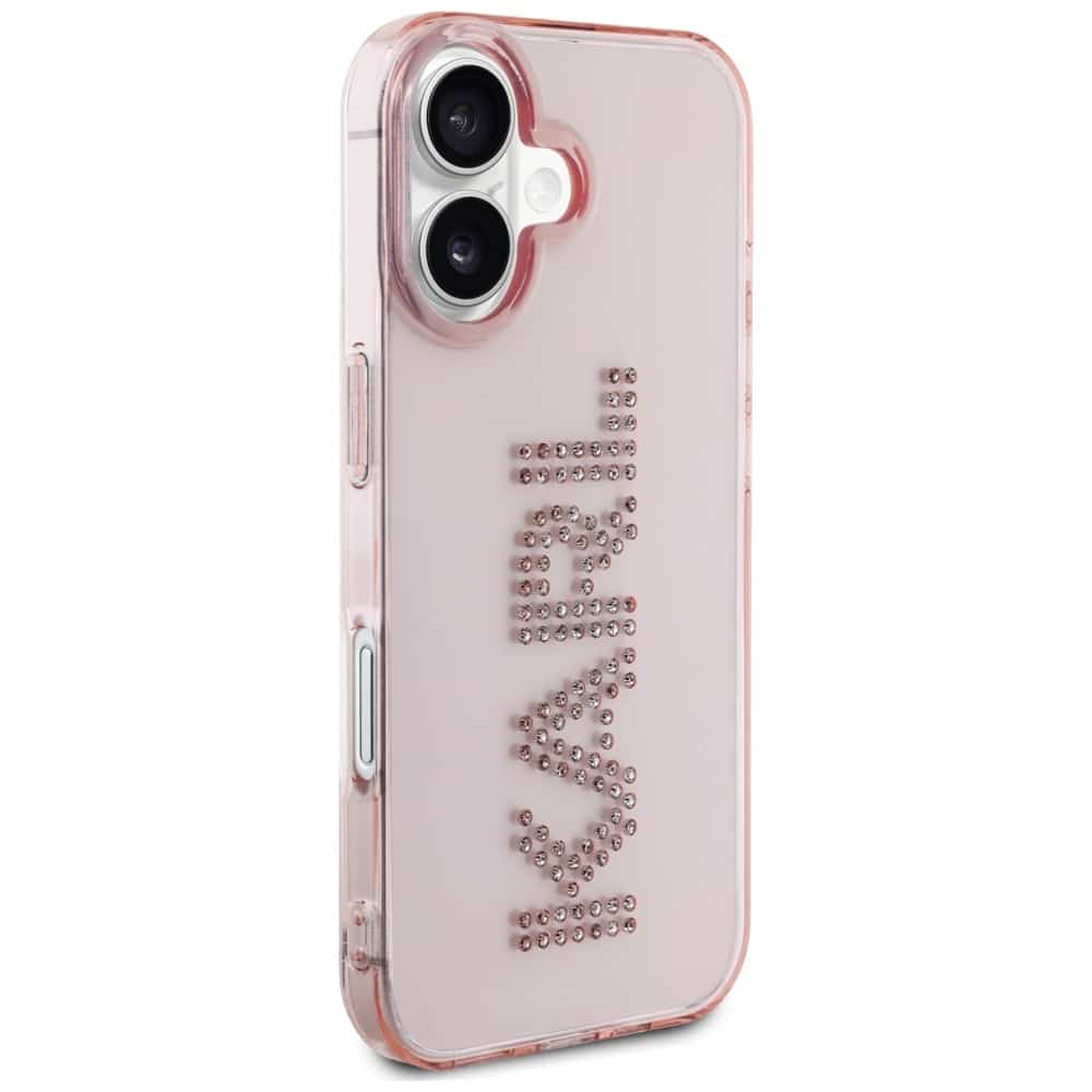 Karl Lagerfeld IML Rhinestones Logo - θήκη για Apple iPhone 16 - Ροζ - Image 4