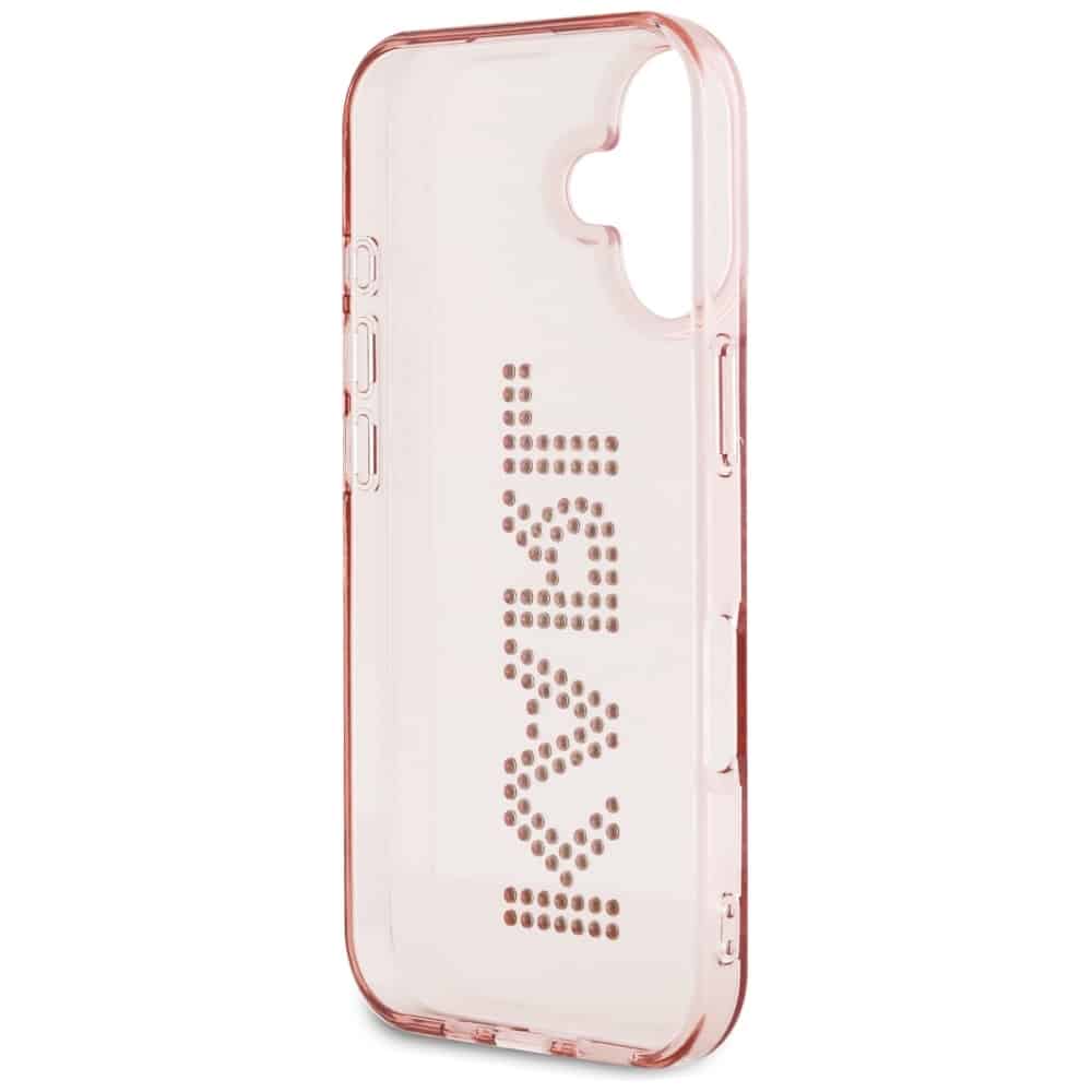 Karl Lagerfeld IML Rhinestones Logo - θήκη για Apple iPhone 16 - Ροζ - Image 7