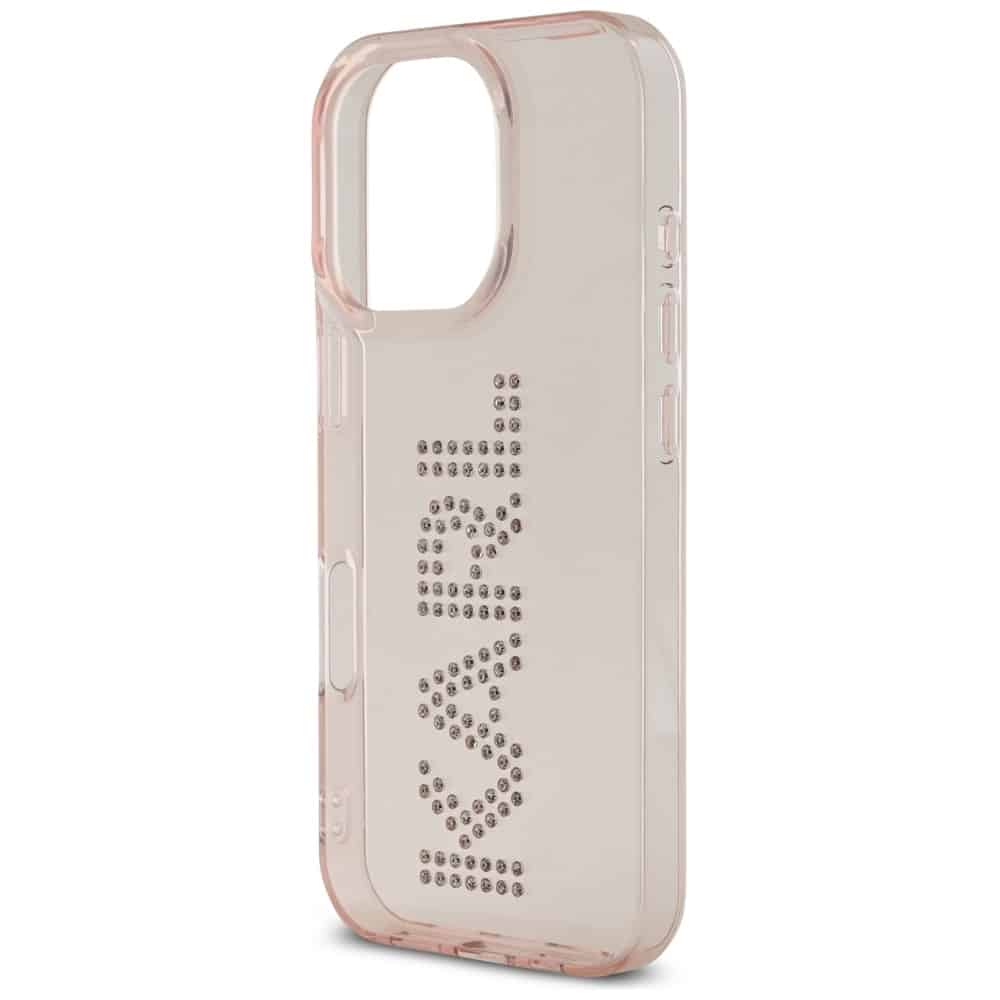 Karl Lagerfeld IML Rhinestones Logo - θήκη για Apple iPhone 16 Pro Max - Ροζ - Image 6