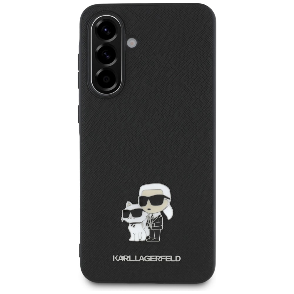 Karl Lagerfeld Saffiano με K&C Μεταλλικό Λογότυπο - θήκη για Samsung Galaxy A56 - Μαύρο - Image 2