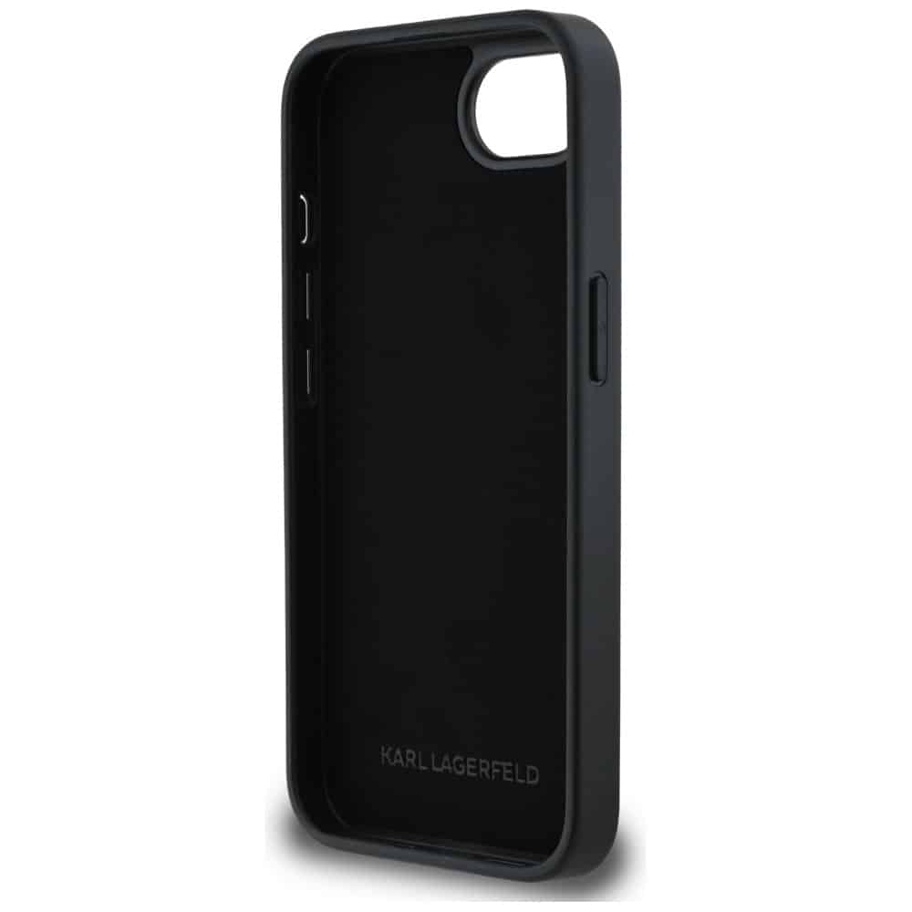 Karl Lagerfeld Monogram Choupette Head Pin - θήκη για Apple iPhone 16e - Μαύρο - Image 7