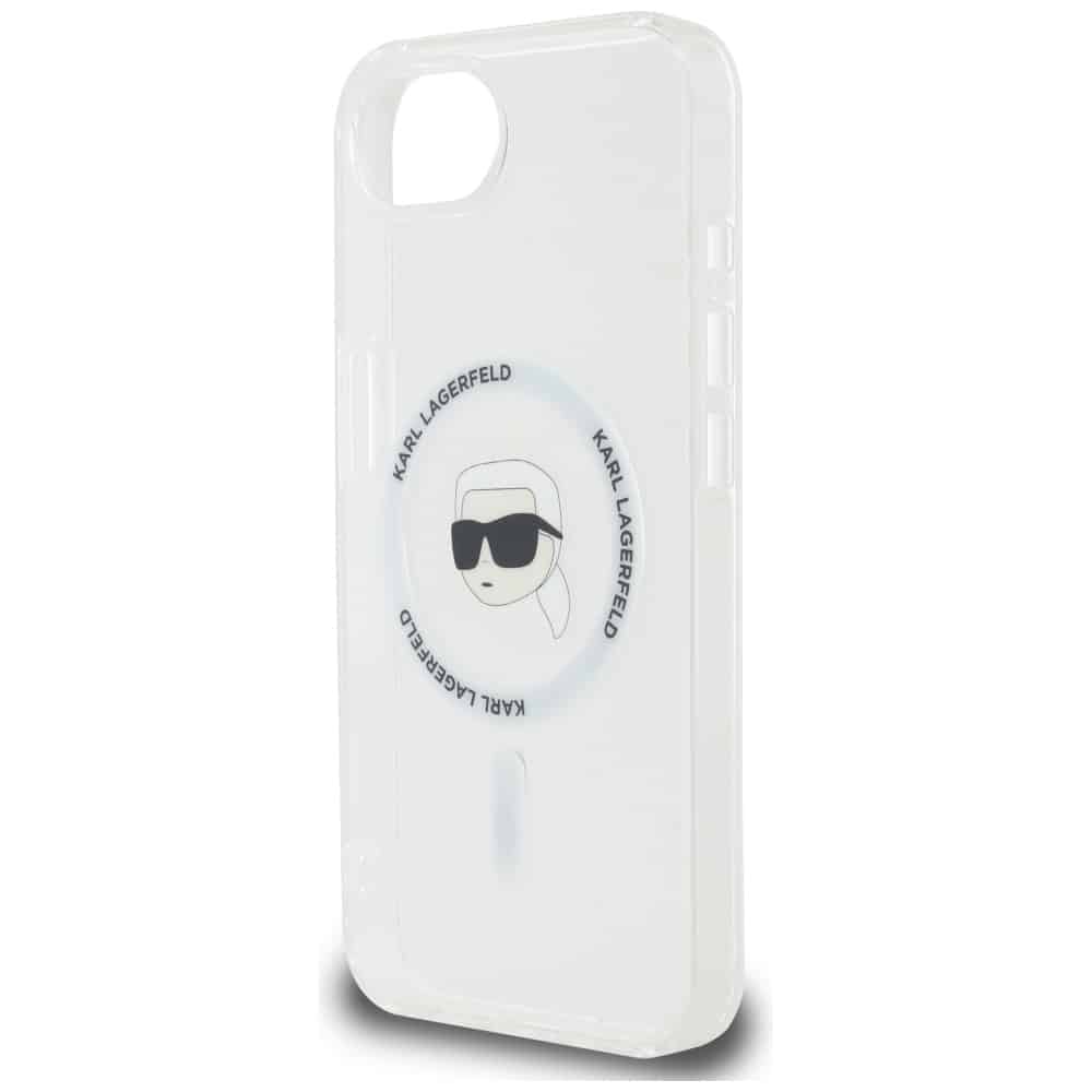 Karl Lagerfeld IML Metal Karl Head MagSafe - θήκη για Apple iPhone 16e - Λευκό - Image 6