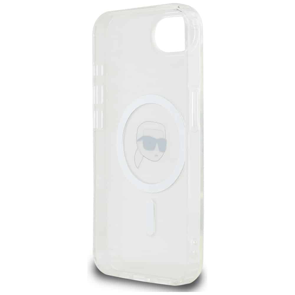 Karl Lagerfeld IML Metal Karl Head MagSafe - θήκη για Apple iPhone 16e - Λευκό - Image 7